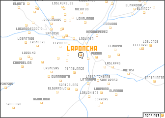 map of La Poncha