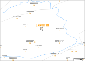 map of Lapotki