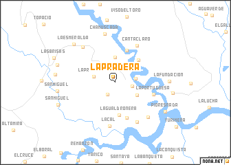 map of La Pradera