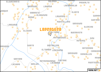 map of La Pradera