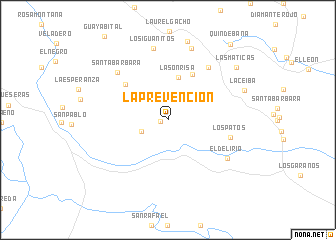 map of La Prevención