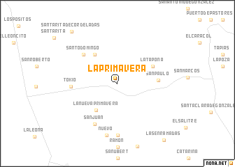 map of La Primavera