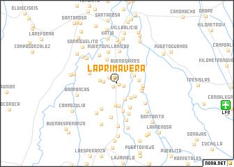 map of La Primavera