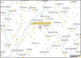 map of La Primavera