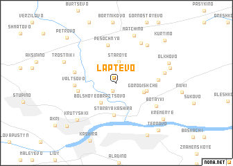 map of Laptevo