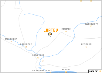 map of Laptev