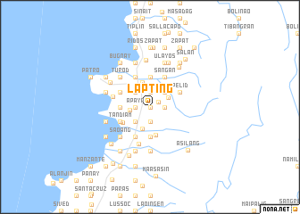 map of Lapting