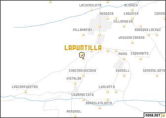 map of La Puntilla