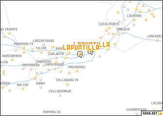 map of La Puntilla