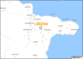 map of Lapurap