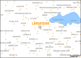 map of La Purísima