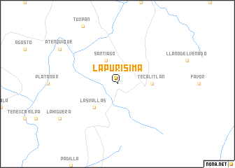 map of La Purísima