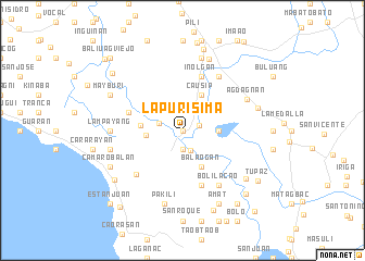 map of La Purisima