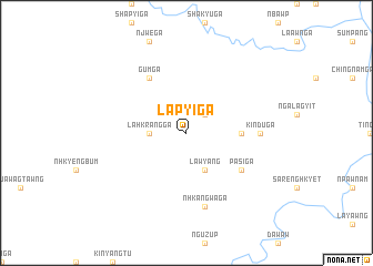map of Lapyi Ga