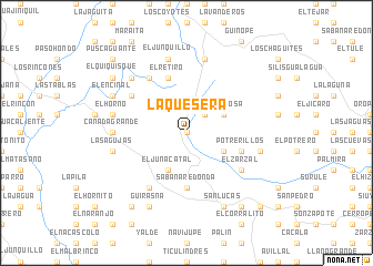 map of La Quesera