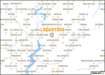 map of La Quintana