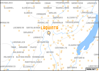 map of La Quinta