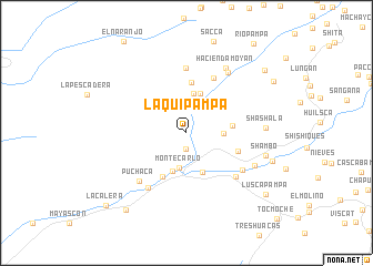 map of Laquipampa