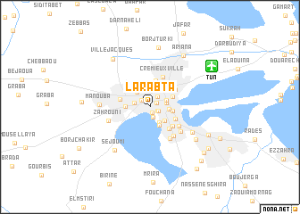 map of La Rabta