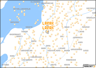 map of Lārak