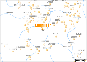 map of Larameta