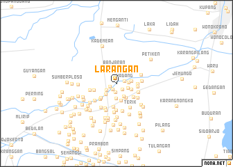 map of Larangan