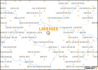 map of La Rangée