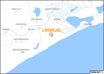 map of Laranjal