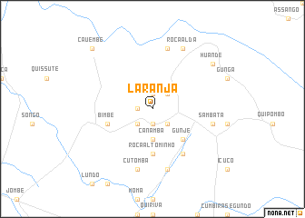 map of Laranja