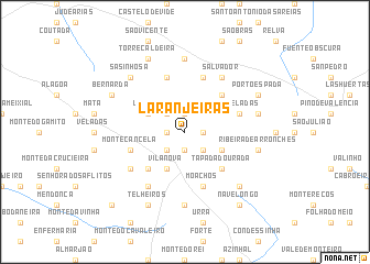 map of Laranjeiras