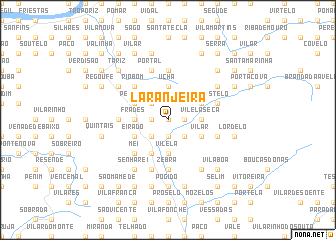 map of Laranjeira