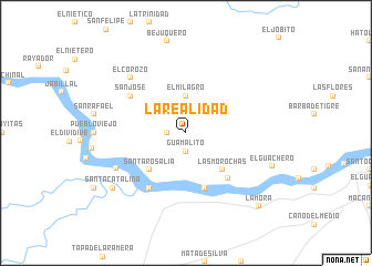 map of La Realidad