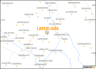 map of La Realidad