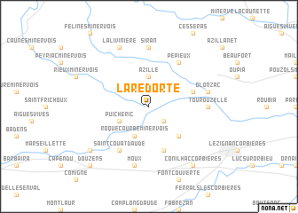 map of Laredorte