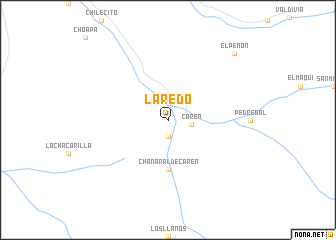 map of Laredo