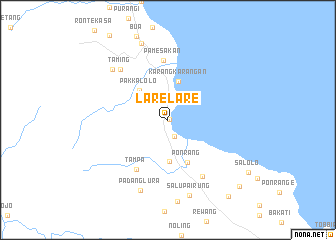 map of Larelare