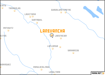 map of La Revancha