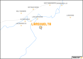 map of La Revuelta