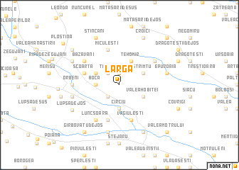 map of Larga