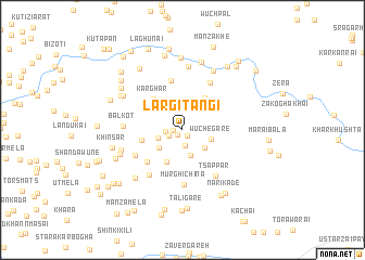 map of Largi Tangi