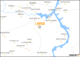 map of Largo