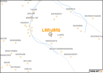 map of Lārījand