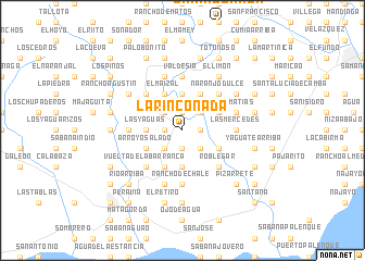 map of La Rinconada