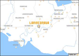 map of La Rinconada