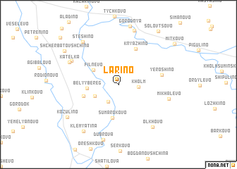 map of Larino