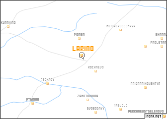 map of Larino
