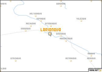 map of Larionovo