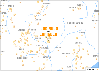 map of Larisula