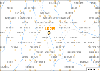 map of Laris