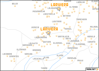 map of La Rivera